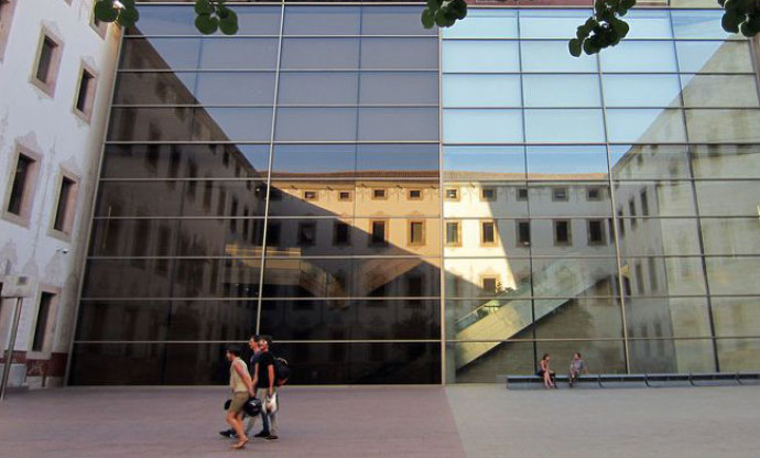 Façana del Centre de Cultura Contemporània de Barcelona