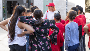 Urbanautes. Un itinerari teatral i un joc amb nens i nenes del Raval