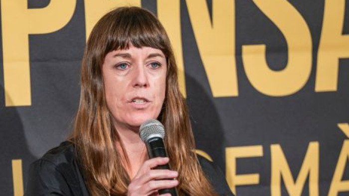 Aigua i democràcia. Límits i reptes per a la governança d’un bé comú. Katie Meehan. Biennal de Pensament 2024. Aigua i democràcia. Límits i reptes per a la governança d’un bé comú. Katie Meehan. Foto:   Edu Pedrocchi